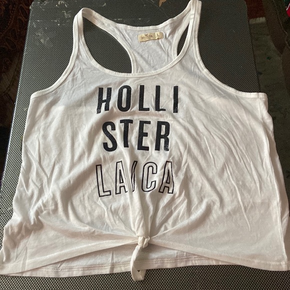 Hollister Tops - Hollister cropped top , size large. Worn twice , in good condition.
